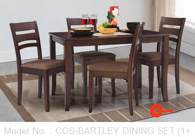 COS-BARTLEY DINING SET (1+4)